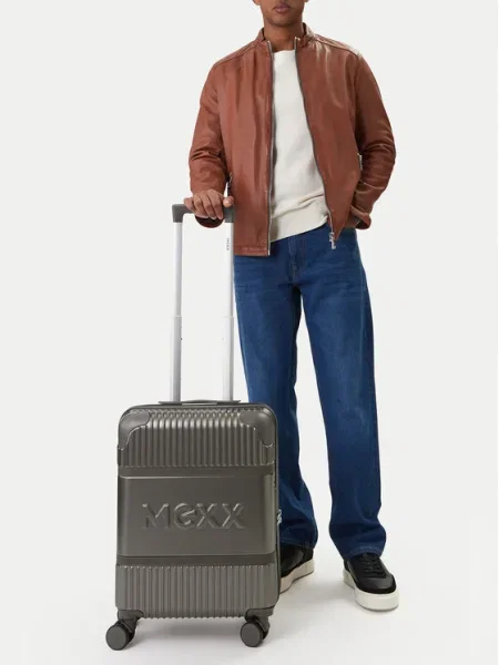 MEXX Valiză de cabină argintiu