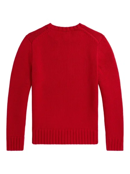 Sweter dziecięcy Polo Ralph Lauren czerwony
