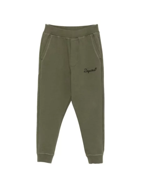 Pantaloni Dsquared2 alergare verde