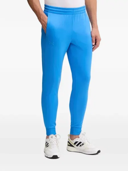 Pantaloni Under Armour alergare cu autograf albastru