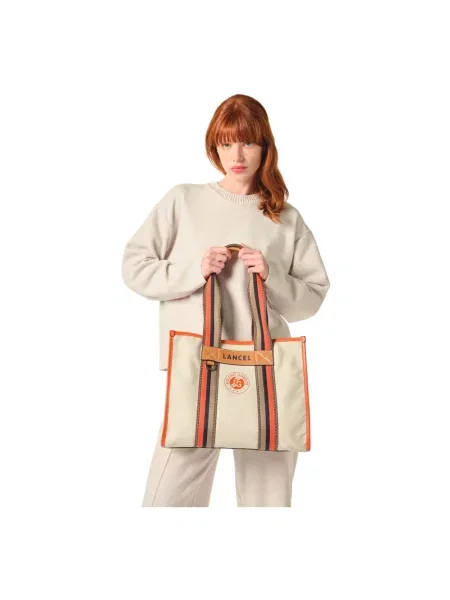 Shopperka Lancel brązowa