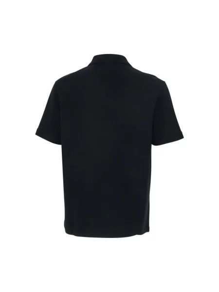 Koszulka polo Jil Sander czarna
