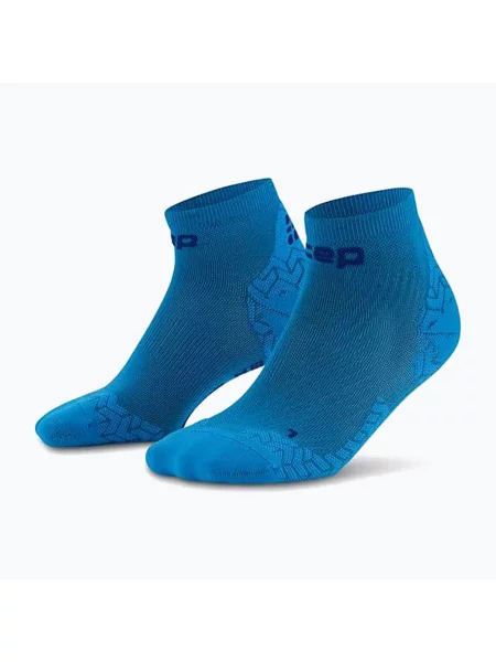 Șosete compresive pentru bărbați CEP Ultralight Low Cut blue albastru