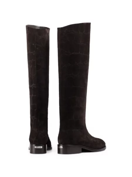 Botine Le Silla din piele de căprioară maro