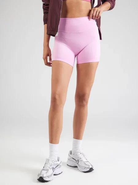 NIKE Športové nohavice ONE ružová biela