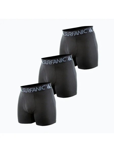 Труси термічні Surfanic Carbondri 3 пари black чорні