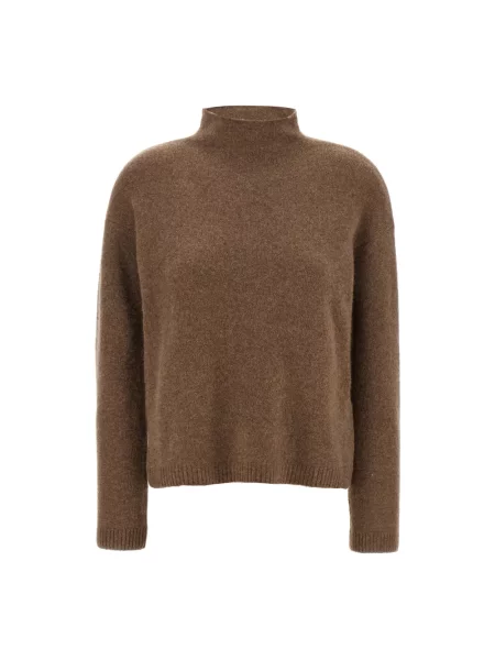 Sweter Max Mara brązowy