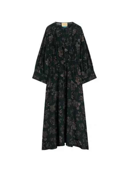 Lung rochie maxi Momoni verde