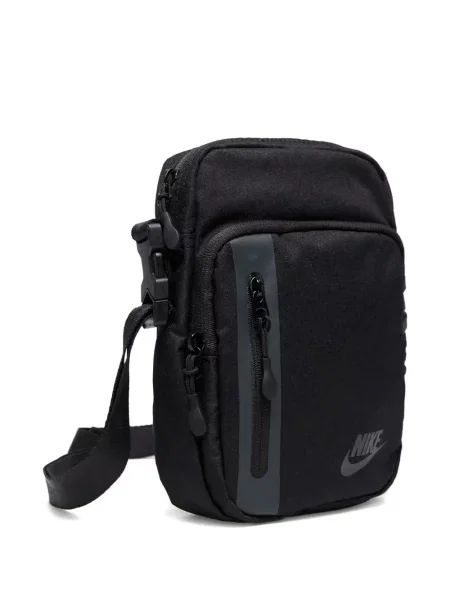 Top sport Nike din fleece plisat fără mâneci alb