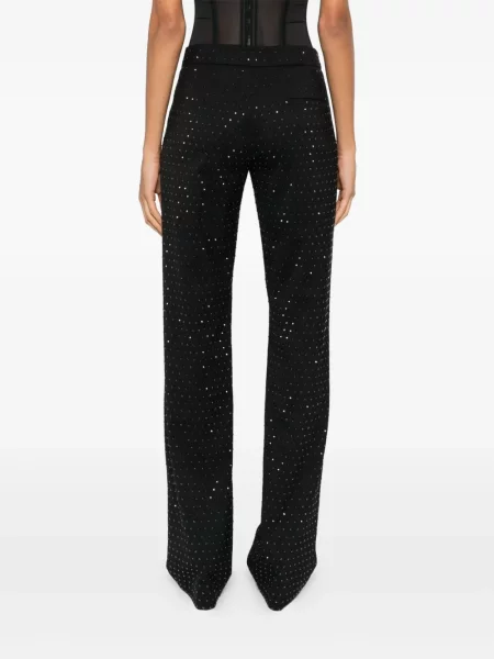 Pantaloni The Andamane de cristal negru