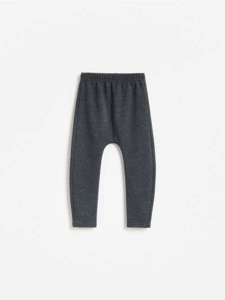 Reserved Pantaloni căptușiți gri-închis gri