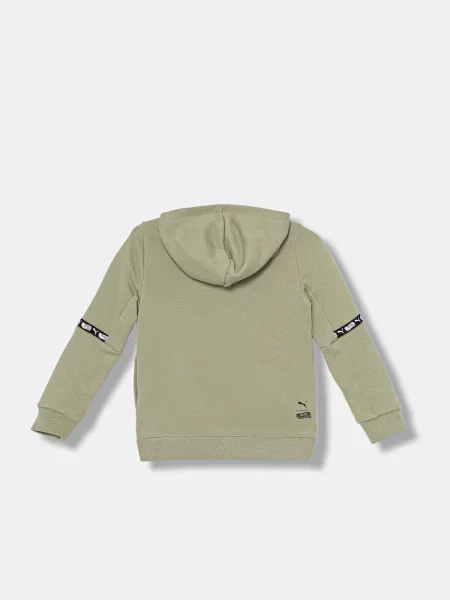Puma Dětská mikina X HOT WHEELS Graphic Hoodie TR zelená