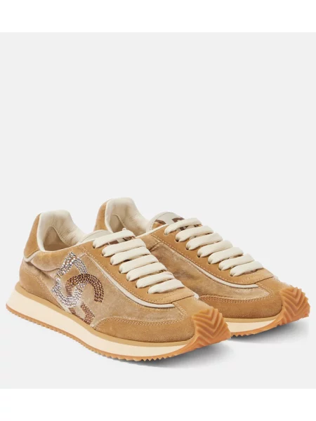 Sneakerși Dolce&gabbana din piele maro