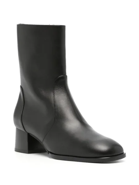 Cizme scurte Stuart Weitzman din piele negru