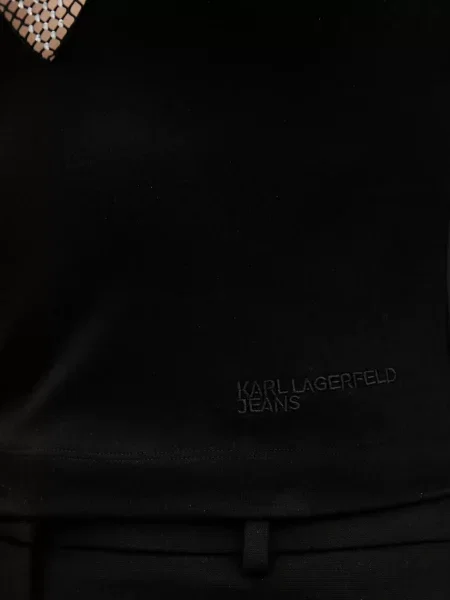 Блуза Karl Lagerfeld Jeans чорна