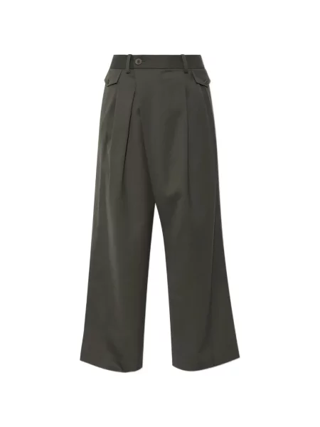 Pantaloni Issey Miyake plic verde