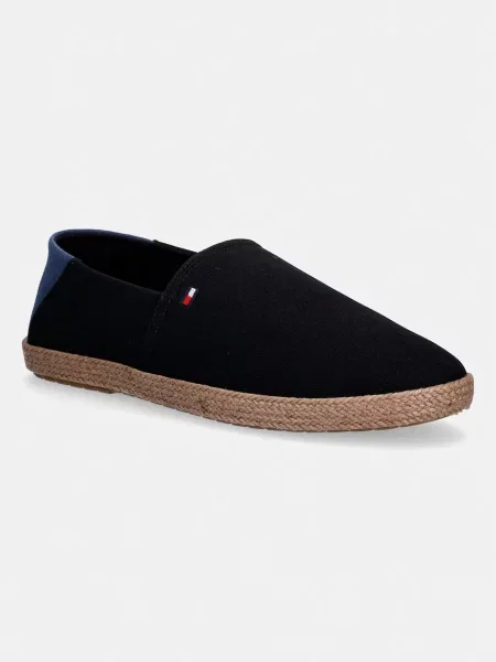 Espadrile Tommy Hilfiger Core črna