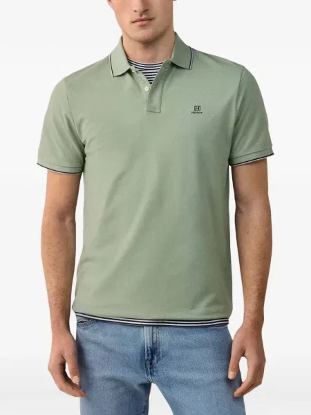 Tricou polo Hackett London verde