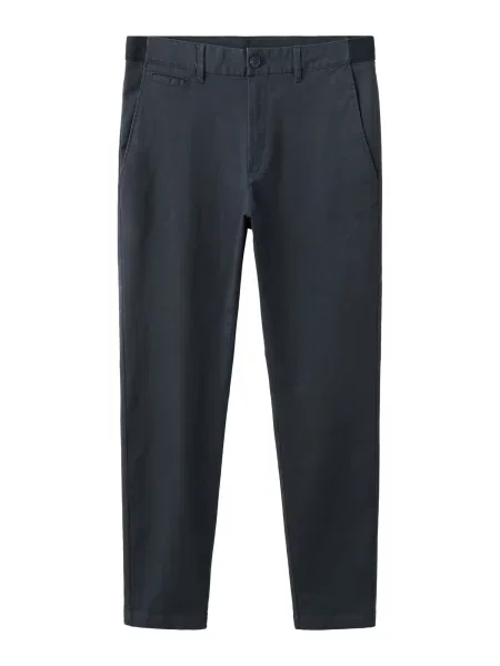 MANGO MAN Chino hlače PRATO mornarska