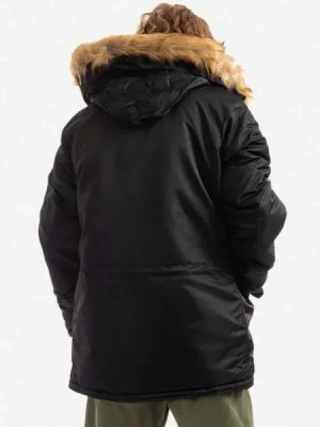 Alpha Industries rövid kabát VF 59 férfi téli fekete