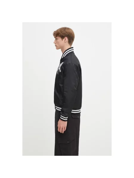 No Problemo kurtka bomber NYP Varsity Jacket przejściowa czarny
