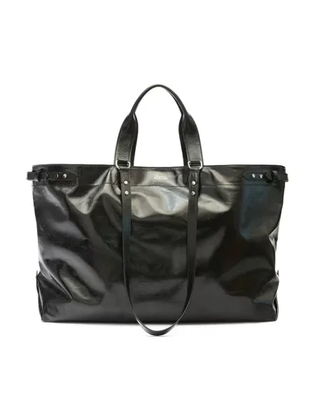 Torebka skórzana Isabel Marant skórzana czarna