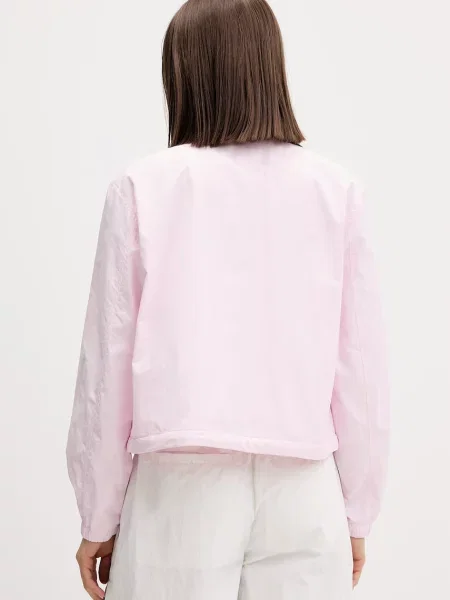 Tommy Jeans kurtka przejściowa różowa