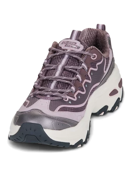 Tenisky Skechers fialová