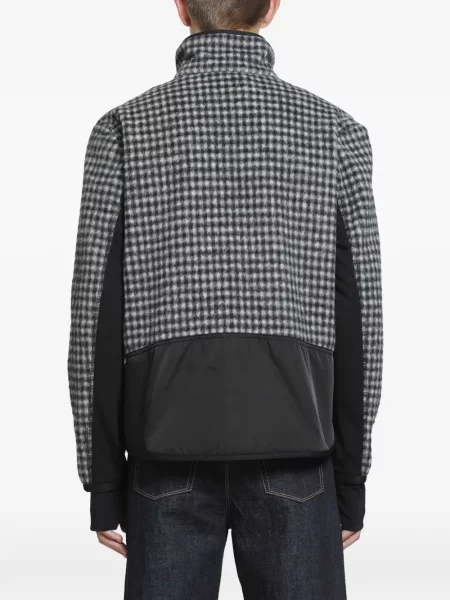 Hanorac cu fermoar Moncler Grenoble gri