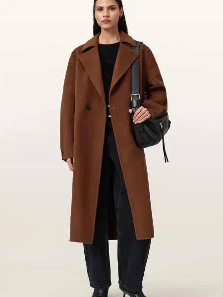 Шерстяное пальто Allsaints