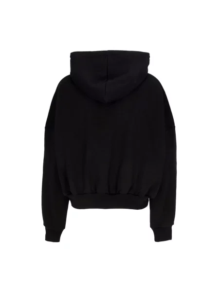 Bluza z kapturem Phobia Archive o skróconej długości czarna
