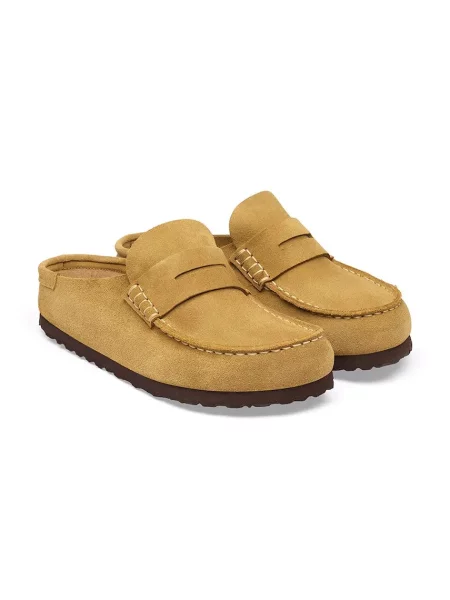 Замшевые мюли Birkenstock