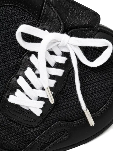 Geantă Ambush cu motiv cu inimi negru