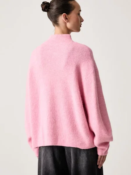 Tommy Jeans Sweter pink różowy