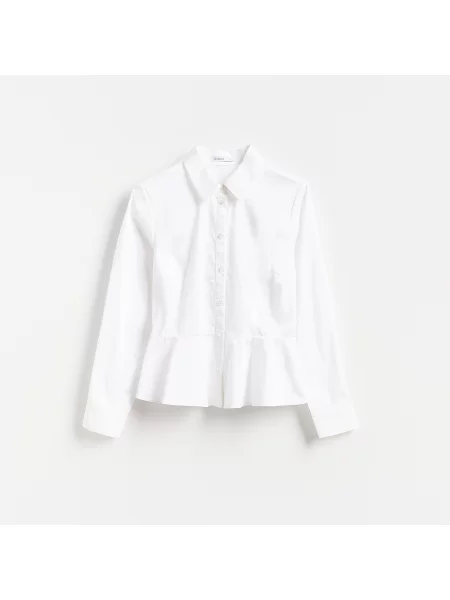 Reserved Peplum ing fehér