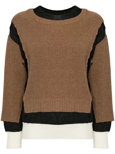 Pulover Undercover de lână maro