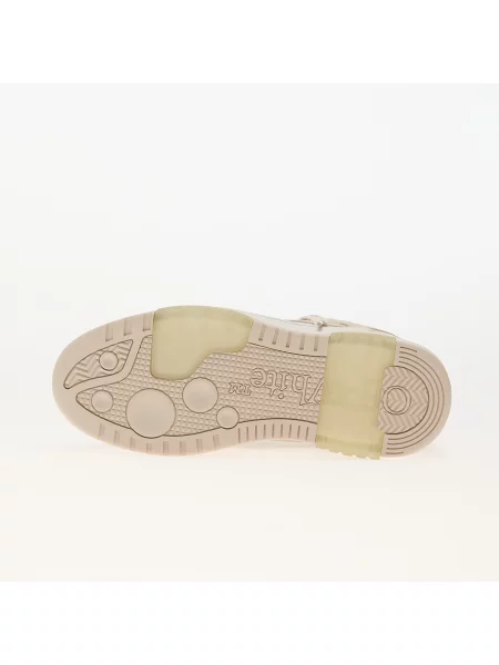 OFF-WHITE De piele sneakers OUT OF OFFICE alb