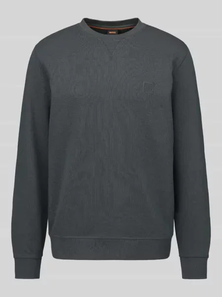 Bluza o kroju regular fit z czystej bawełny model Westart' Boss Orange