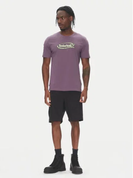 Tričko Timberland fialové