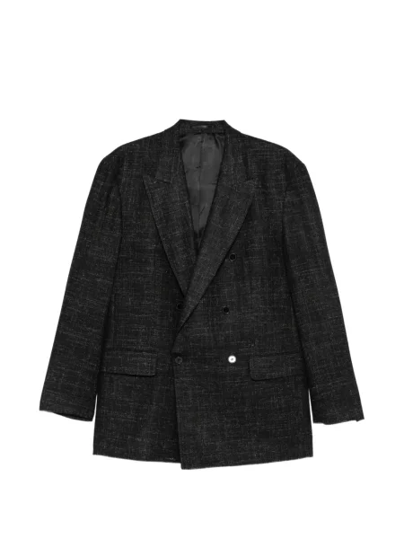 Sacou Karl Lagerfeld cu două rânduri de nasturi negru