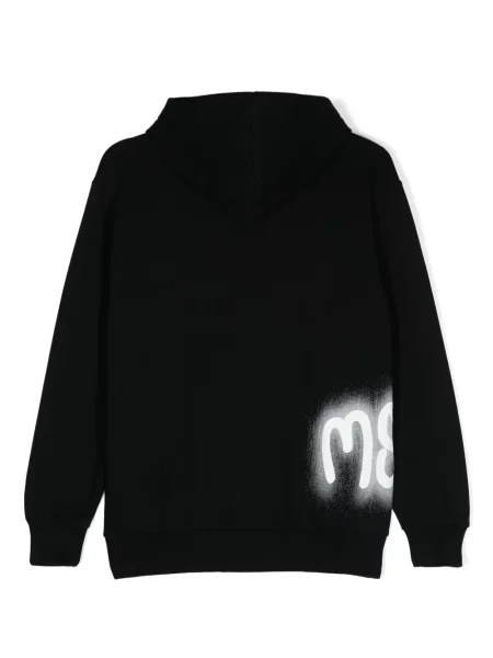 Bluza z kapturem dziecięca Msgm czarna