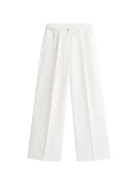 Pantaloni Tommy Hilfiger de in alb