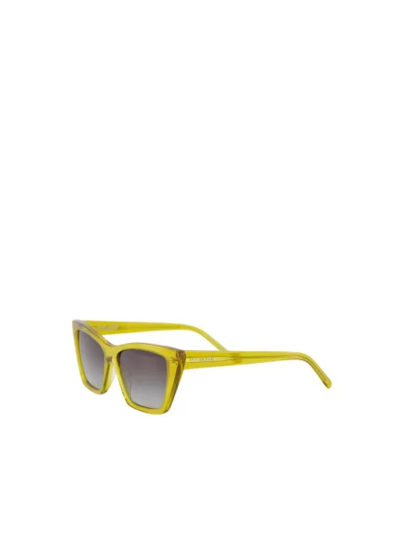 Okulary przeciwsłoneczne Saint Laurent zielone