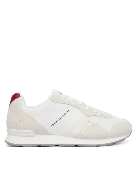 Sneakerși Tommy Hilfiger alb