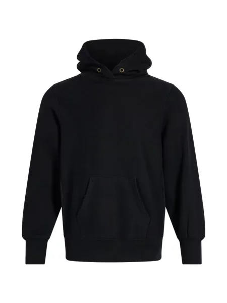 Hoodie Public School με φθαρμένο εφέ μαύρο