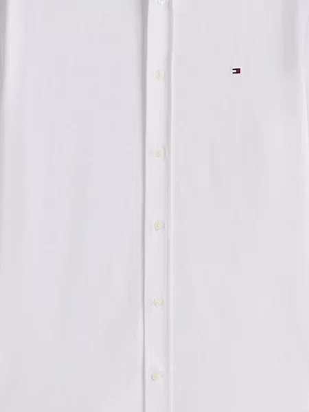 Трикотажная рубашка Tommy Hilfiger белая
