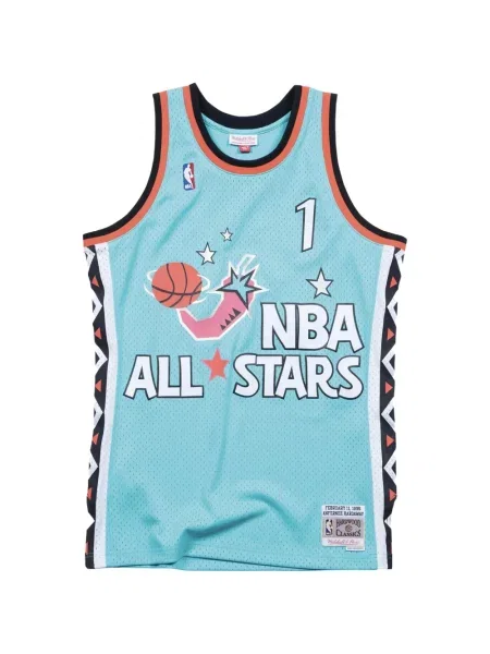 Риза Mitchell & Ness синьо