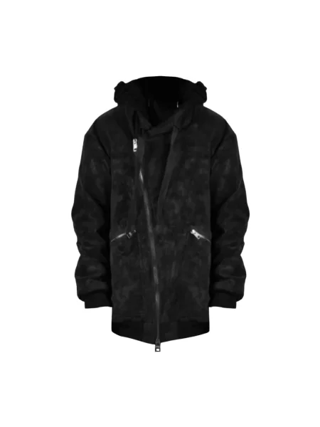 Bluza La Haine Inside Us zamszowa czarna