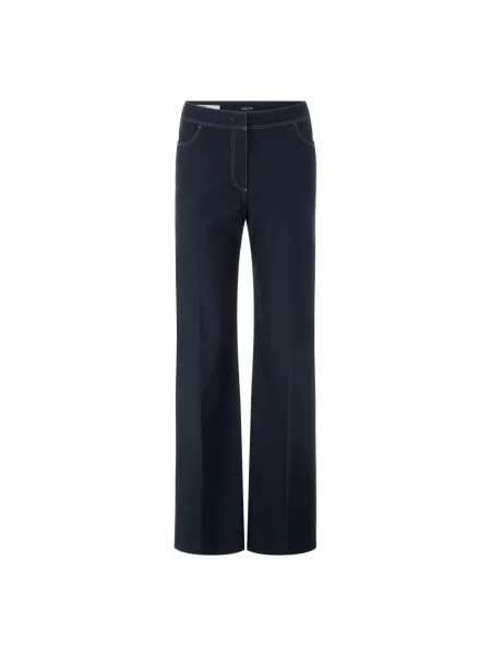 Spodnie Marc Cain niebieskie
