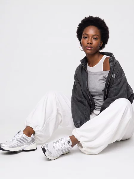 Geacă de blugi Adidas negru